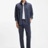 Overshirt in Relaxed-Fit aus waschbarer Schurwolle