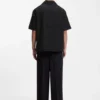 Oversize-Hemd aus Baumwolle mit Broderie-Anglaise
