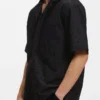 Oversize-Hemd aus Baumwolle mit Broderie-Anglaise