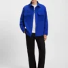 Oversize-Hemd aus gebürstetem Flanell