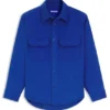 Oversize-Hemd aus gebürstetem Flanell