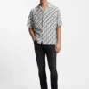 Oversize-Hemd mit auffälligem Print