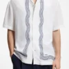 Oversize-Hemd mit Print und Camp-Kragen Oversize-Hemd mit Print und Camp-Kragen