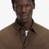 Oversize-Overshirt aus Baumwoll-Canvas