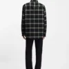 Oversize-Overshirt mit Karomuster aus Baumwolltwill