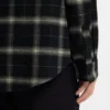 Oversize-Overshirt mit Karomuster aus Baumwolltwill