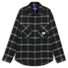 Oversize-Overshirt mit Karomuster aus Baumwolltwill