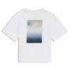 Oversize-T-Shirt aus Baumwolle für Kinder mit Logo-Grafik auf der Rückseite