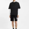 Oversize-T-Shirt aus Baumwolle mit auffälligem Logo-Print