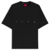 Oversize-T-Shirt aus Baumwolle mit auffälligem Logo-Print