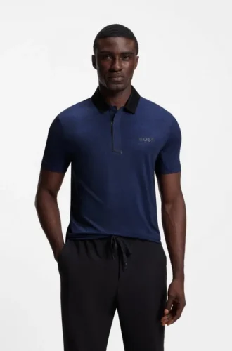 Paddy-Poloshirt aus schnell trocknendem Stretch-Jersey