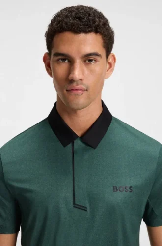 Paddy-Poloshirt aus schnell trocknendem Stretch-Jersey