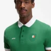Paddy-Poloshirt mit Landesflagge