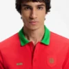 Paddy-Poloshirt mit Landesflagge