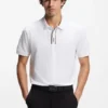 Paddy-Poloshirt mit Logo-Knopfleiste Paddy-Poloshirt mit Logo-Knopfleiste
