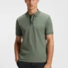 Paddy-Poloshirt mit Logo-Knopfleiste Paddy-Poloshirt mit Logo-Knopfleiste