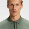 Paddy-Poloshirt mit Logo-Knopfleiste Paddy-Poloshirt mit Logo-Knopfleiste