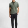 Paddy-Poloshirt mit Logo-Knopfleiste Paddy-Poloshirt mit Logo-Knopfleiste