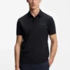 Paddy-Poloshirt mit strukturiertem Logo-Patch Paddy-Poloshirt mit strukturiertem Logo-Patch