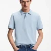 Pallas-Poloshirt aus Baumwollpiqué mit gesticktem Logo Pallas-Poloshirt aus Baumwollpiqué mit gesticktem Logo
