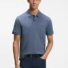 Pallas-Poloshirt aus Baumwollpiqué mit gesticktem Logo