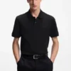 Pallas-Poloshirt aus Baumwollpiqué mit gesticktem Logo