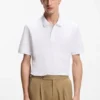 Pallas-Poloshirt aus Baumwollpiqué mit gesticktem Logo
