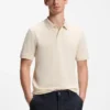 Pallas-Poloshirt aus Baumwollpiqué mit gesticktem Logo