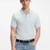 Pallas-Poloshirt aus Baumwollpiqué mit gesticktem Logo