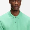 Pallas-Poloshirt aus Baumwollpiqué mit gesticktem Logo