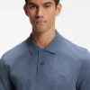 Pallas-Poloshirt aus Baumwollpiqué mit gesticktem Logo