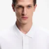Pallas-Poloshirt aus Baumwollpiqué mit gesticktem Logo