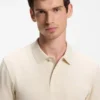 Pallas-Poloshirt aus Baumwollpiqué mit gesticktem Logo