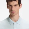 Pallas-Poloshirt aus Baumwollpiqué mit gesticktem Logo