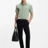 Pallas-Poloshirt aus Baumwollpiqué mit gesticktem Logo