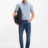Pallas-Poloshirt aus Baumwollpiqué mit gesticktem Logo Pallas-Poloshirt aus Baumwollpiqué mit gesticktem Logo