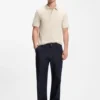 Pallas-Poloshirt aus Baumwollpiqué mit gesticktem Logo