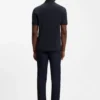 Pallas-Poloshirt aus Baumwollpiqué mit gesticktem Logo