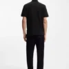 Pallas-Poloshirt aus Baumwollpiqué mit gesticktem Logo