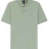 Pallas-Poloshirt aus Baumwollpiqué mit gesticktem Logo