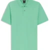 Pallas-Poloshirt aus Baumwollpiqué mit gesticktem Logo