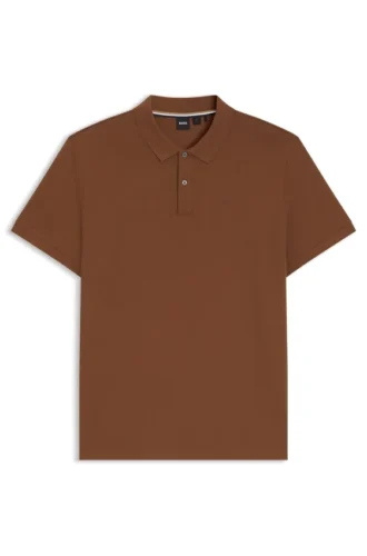 Pallas-Poloshirt aus Baumwollpiqué mit Logo-Details