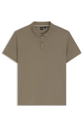 Pallas-Poloshirt aus Baumwollpiqué mit Logo-Details