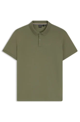 Pallas-Poloshirt aus Baumwollpiqué mit Logo-Details