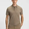 Pallas-Poloshirt mit Logo-Detail aus Baumwollpiqué
