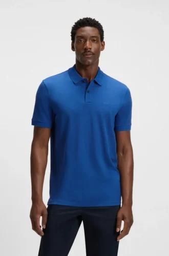 Pallas-Poloshirt mit Logo-Detail aus Baumwollpiqué