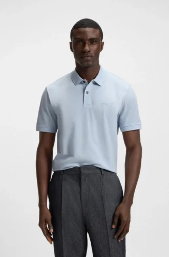 Pallas-Poloshirt mit Logo-Detail aus Baumwollpiqué