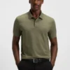 Pallas-Poloshirt mit Logo-Detail aus Baumwollpiqué