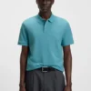 Pallas-Poloshirt mit Logo-Detail aus Baumwollpiqué