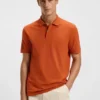 Pallas-Poloshirt mit Logo-Detail aus Baumwollpiqué